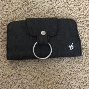 Black Volcom wallet